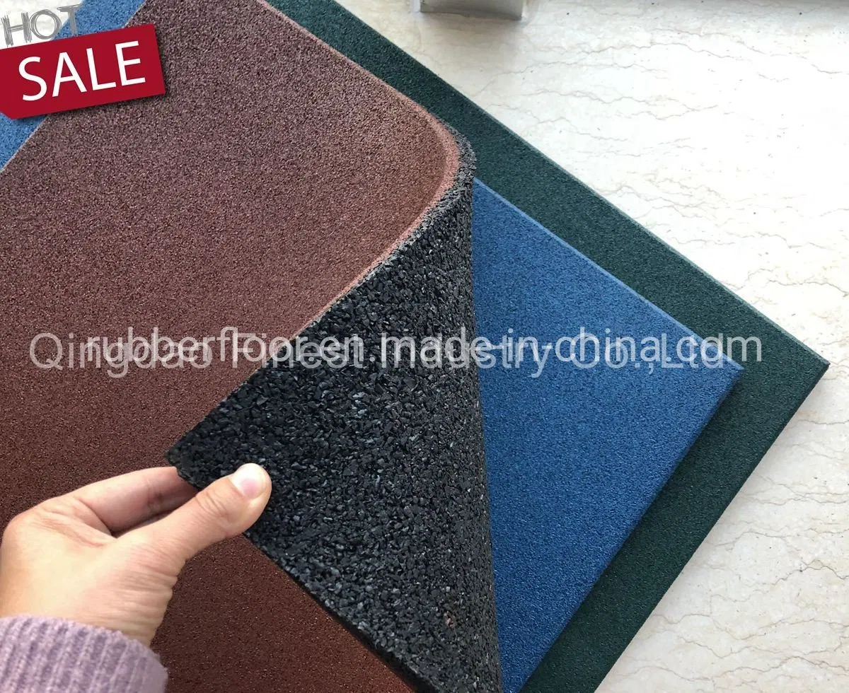 Factory Crossfit Shock Absorption EPDM Speckle Gym Rubber Tile Matting Mat Rubber Flooring for Fitness,Impact Tile,Impact Flooring,Impact Rubber Flooring,Impact
