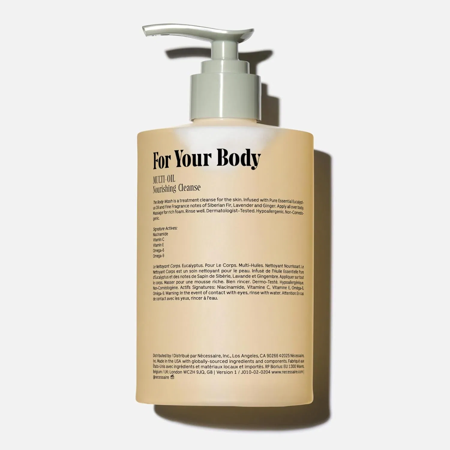 Beauty Cosmetics Body Care Gentle Deep Cleansing Skin Moisturize Unisex Shower Gel