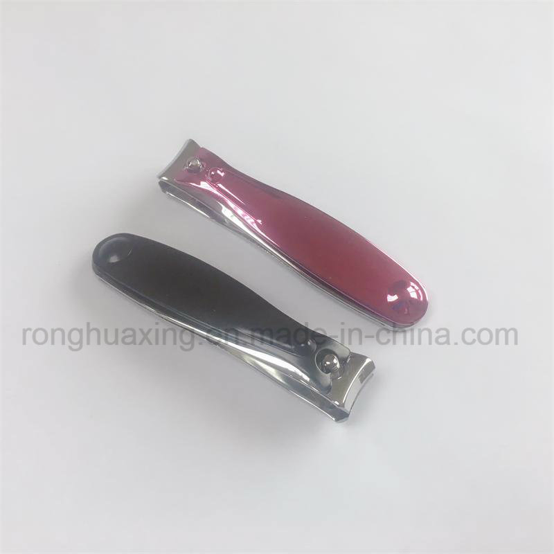 New Carbon Steel Professional Nail Clipper with Electrophoretic Handle