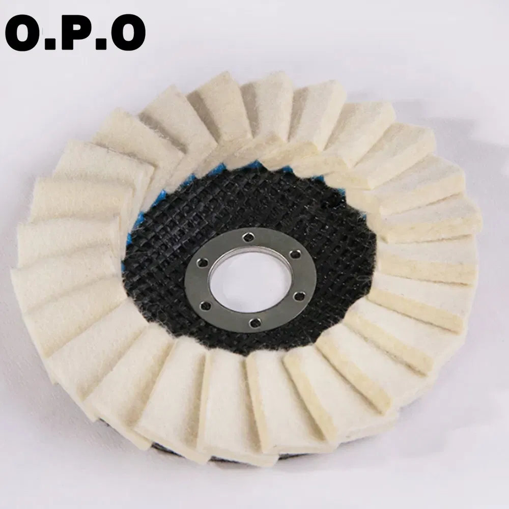 China Wholesale High Quality Abrasive Wool Felt Polishing Grinding Wheel for Metal Polish Stainless Steel Aluminium