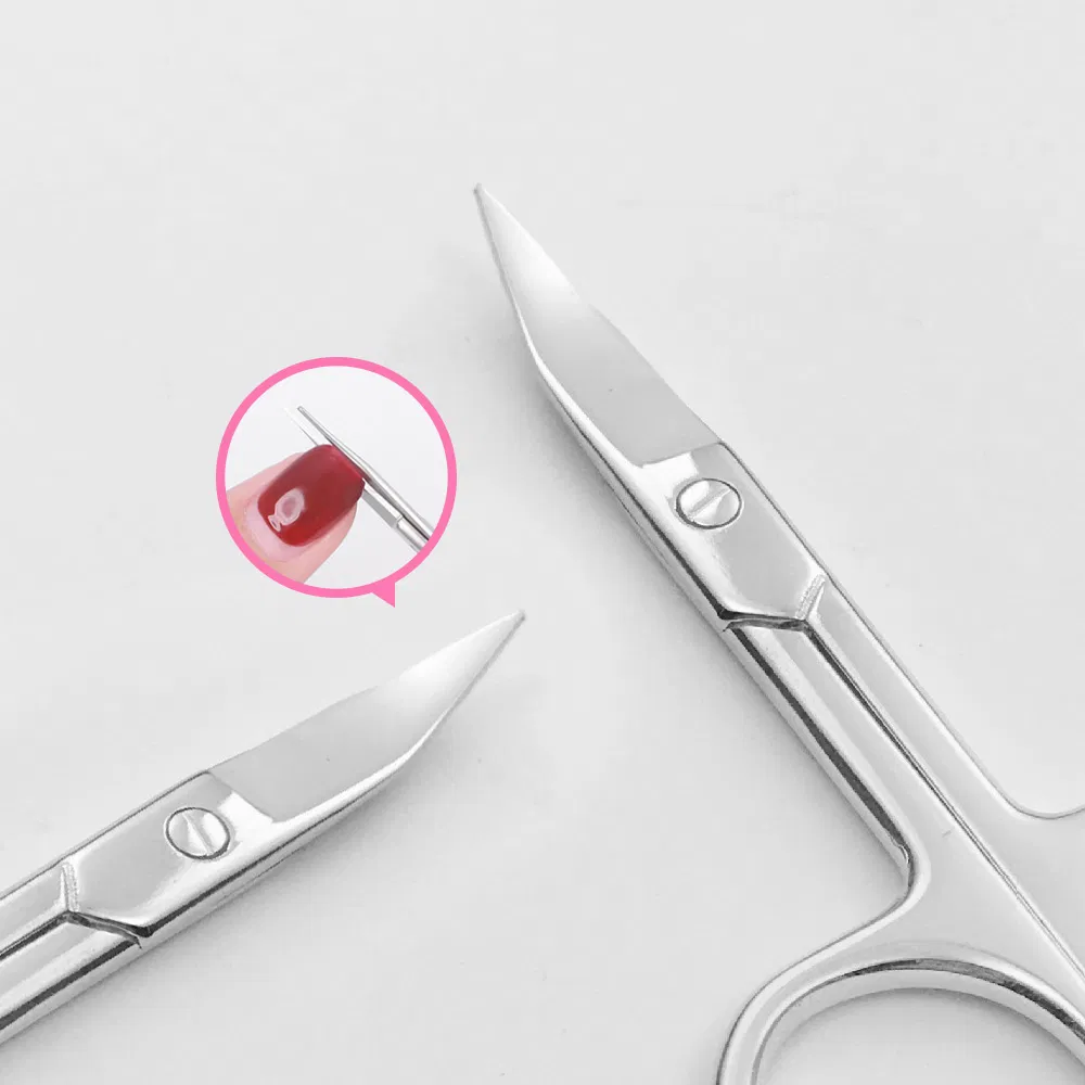 Makeup Eyelash Nail Barber Tailor Scissor Wholesale Stainless Steel Cosmetic Eyebrow Nose Hair Scissors