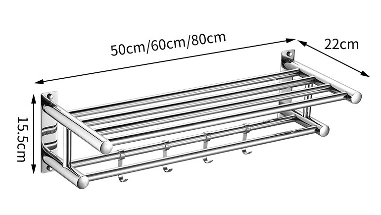 Полотенцедержатель из нержавеющей стали KW-6065