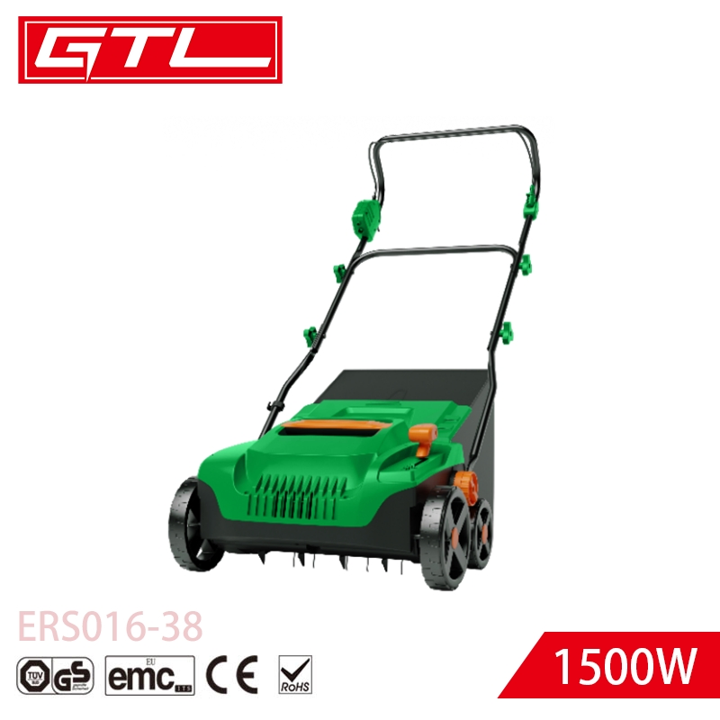 230V Electric Raker & Scarifier with Working Width 38cm (ERS016-38)