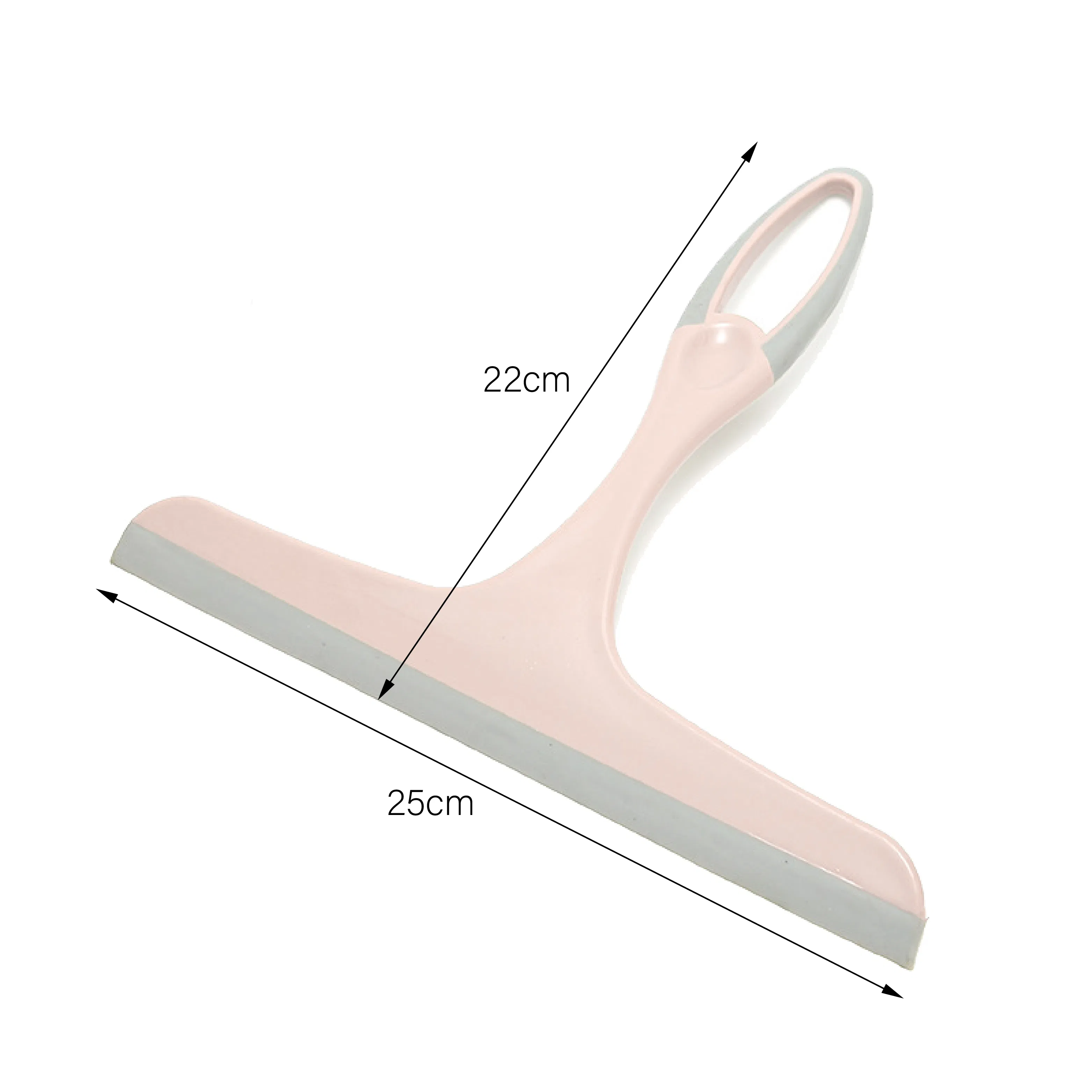 Professional Rubber Scrubber Wiper Fashionable Fresh Home Care Plastic Window Bathroom Shower Room Squeege with CE Certificate