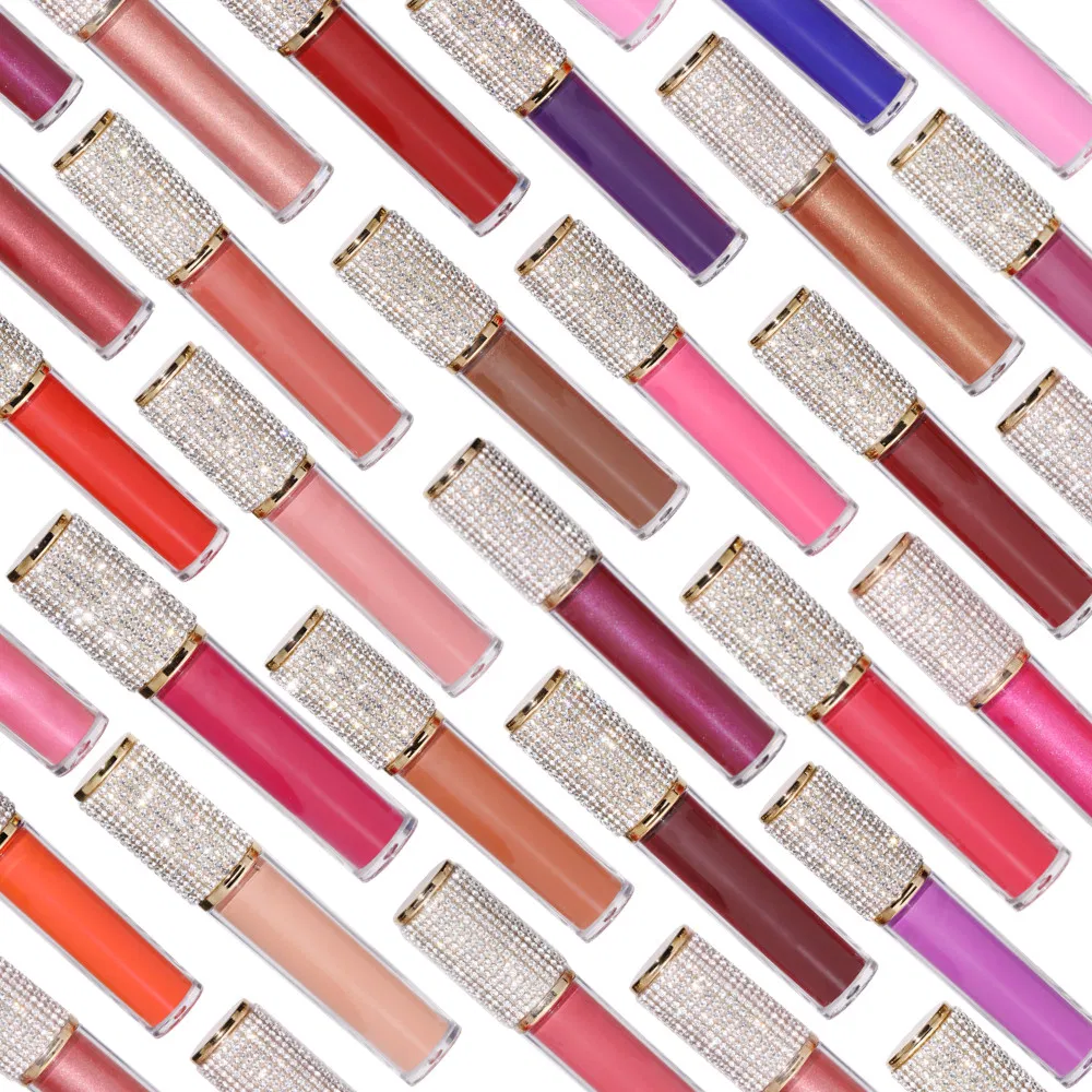 Wholesale 57 Colors Vegan Private Label Lipgloss Vendor Nude Glossy Lip Gloss for Women