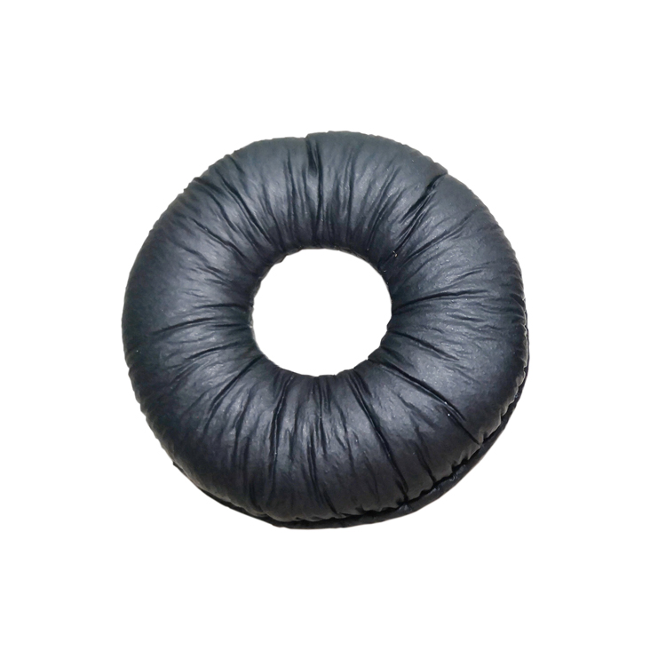 53mm Ear Cushions Leatherette Spare Replacement Earpads for Earphone Headphones Call Center Headsets