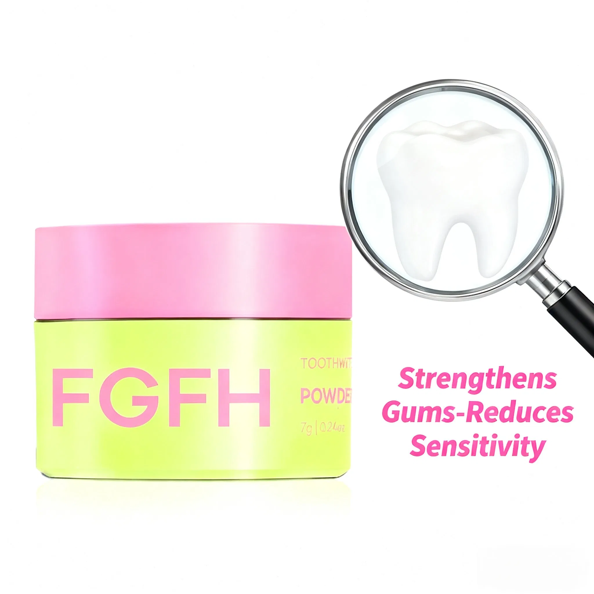 Mint Tooth Powder No Sensitivity Protects Gums Freshens Breath Teeth Whitening Powder