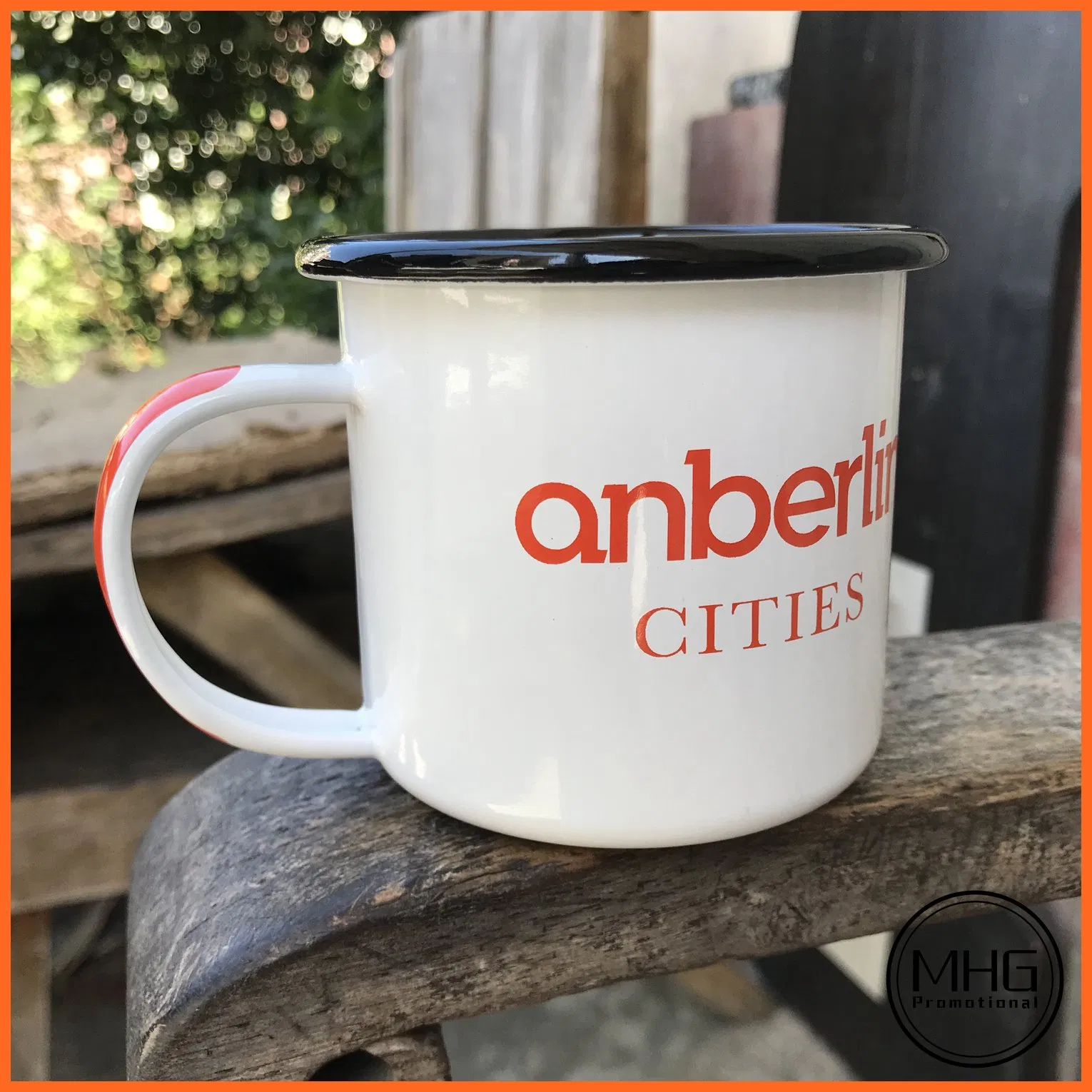 Customized Enamel Metal Mugs