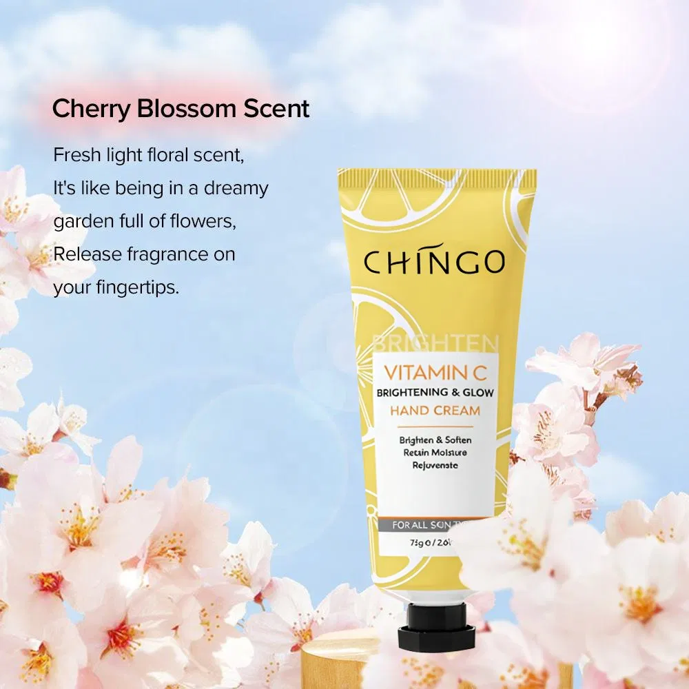 Brightening Evening Skin Tone Moisturizing Nourishing Non-Greasy Vitamin C Hand Cream
