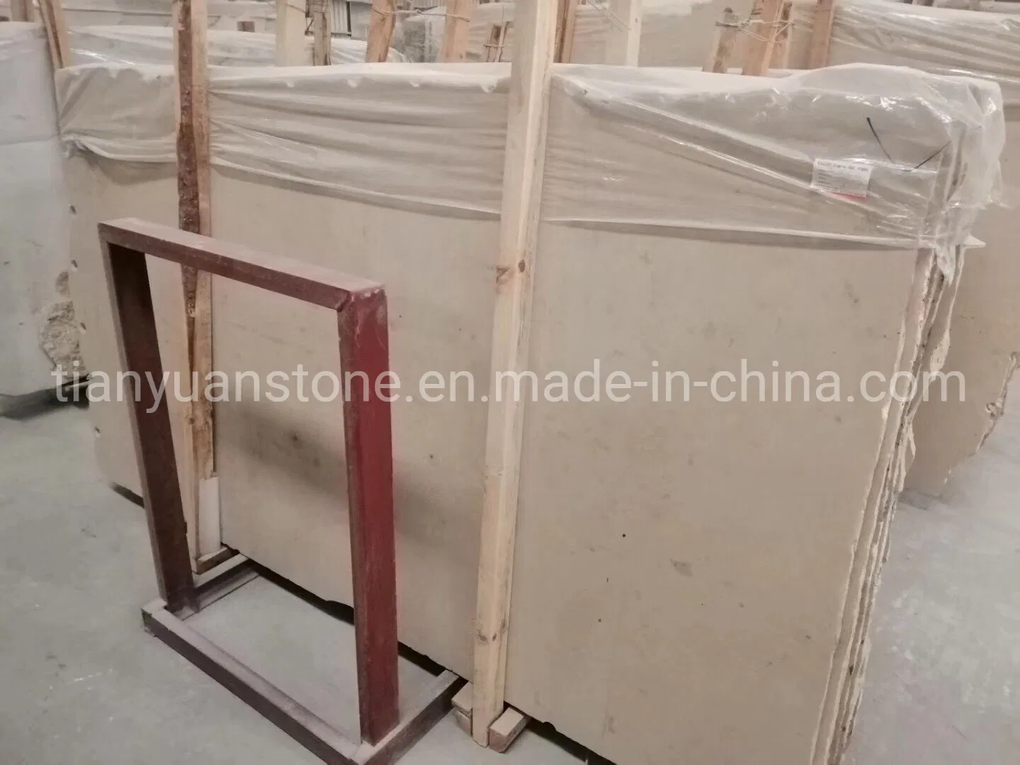 Beige Limestone Flooring Tiles Pavers for Exterior Decoration