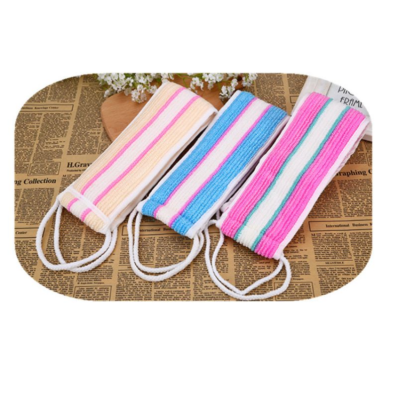 Exfoliating Washcloth Towel Body Scrubber Exfoliator Bath Back Scrubber for Shower