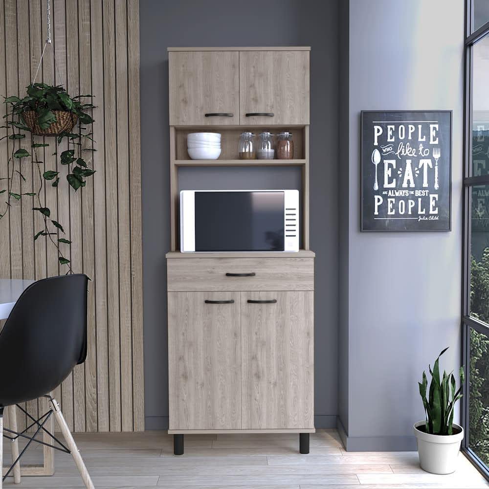 Буфет для кухни деревянный модульный на заказ