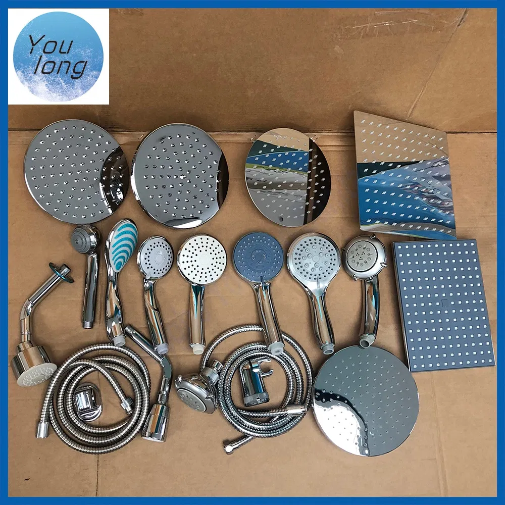 20cm Square Plastic Overhead Shower Bathroom ABS Ducha