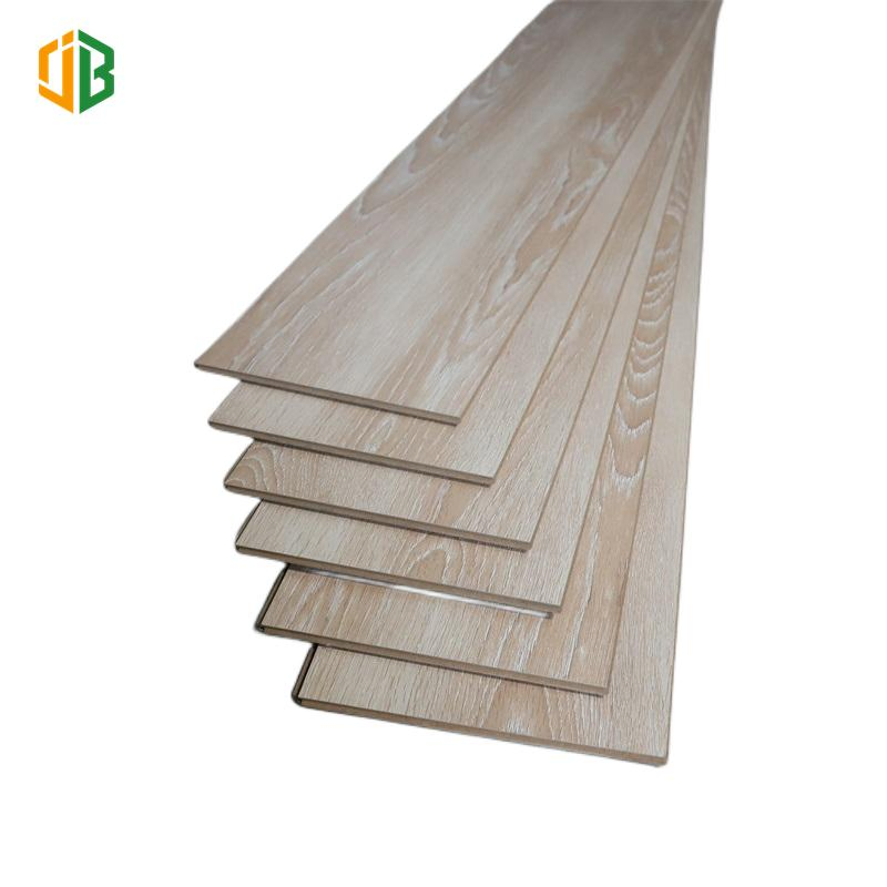 Laminated Wooden Flooring High Gloss Dark Brown Color HDF MDF AC3 AC4 Valinge Click Laminate Wood Flooring