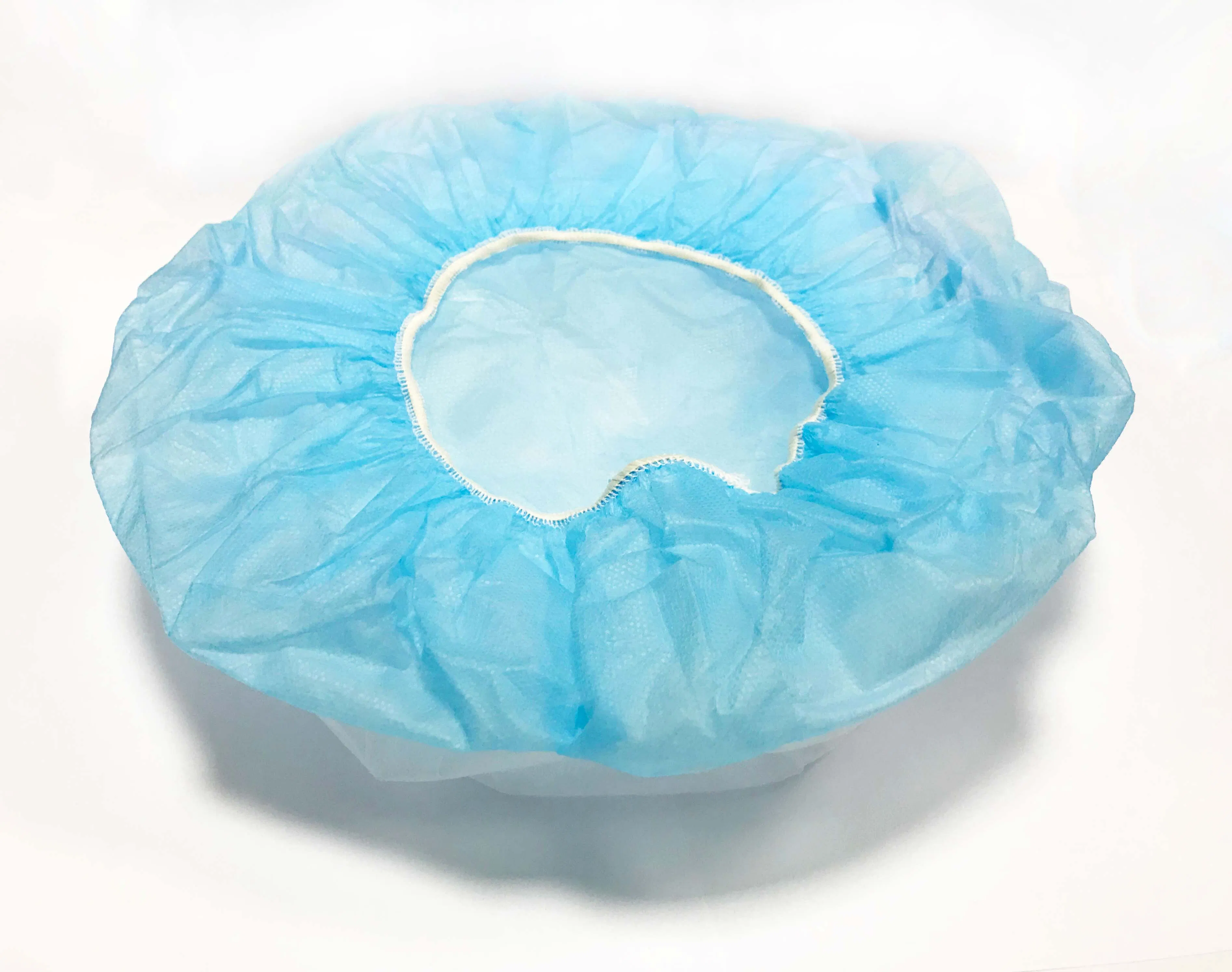 Hospital Nurse Cap Bouffant Medical Head 21' PP20g Non-Woven Cover Disposable for Work