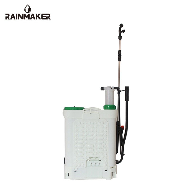 Rainmaker 16L Agriculture Plastic Rechargeable Backpack Battery Manual Sprayer 2 in 1
