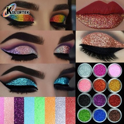 Private Label Glitter Make up Face Glitter Wholesale for Eyeshadow