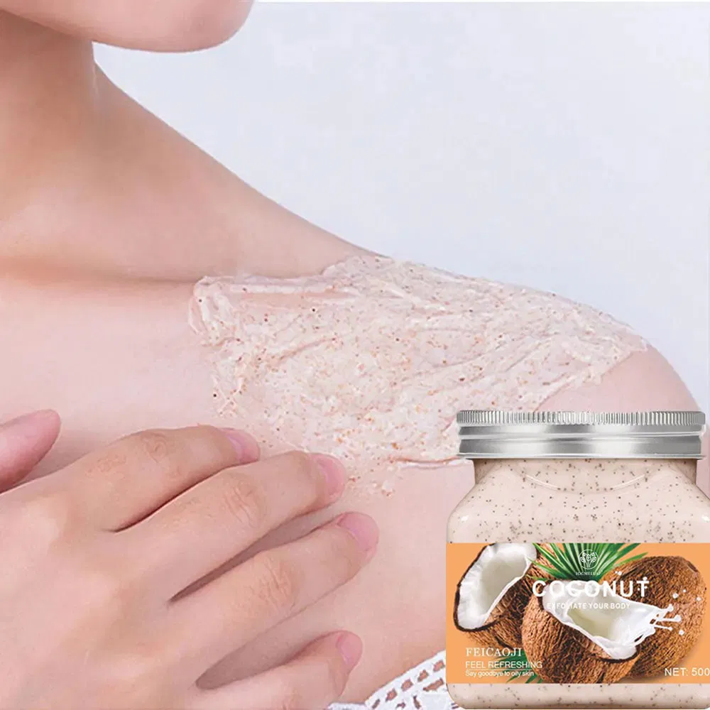 Exfoliator Deep Cleansing Moisturizing Skin Natural Exfoliating Organic Pink Shea Butter Salt Sugar Body Scrub