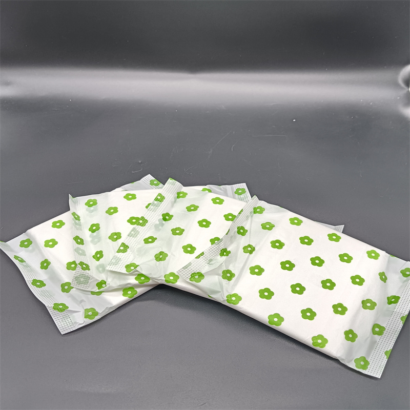 Wholesale Cotton Sanitary Towel with Hypoallergenic Cotton Core for Daily Use