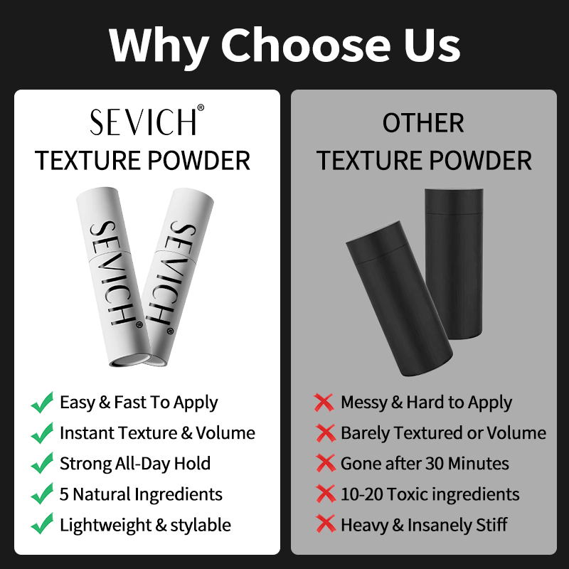 Wholesale Instant Hairstyling Texture Powder Full Mattiffying Hair Style Volumizing Powder Product for Men