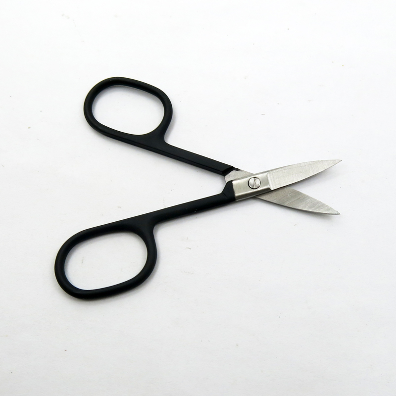 Stainless Steel with Black Coated Beauty Tools Cuticle Manicure Tools Manicure Care Facial Trmming Eyebrow Hair Cutter