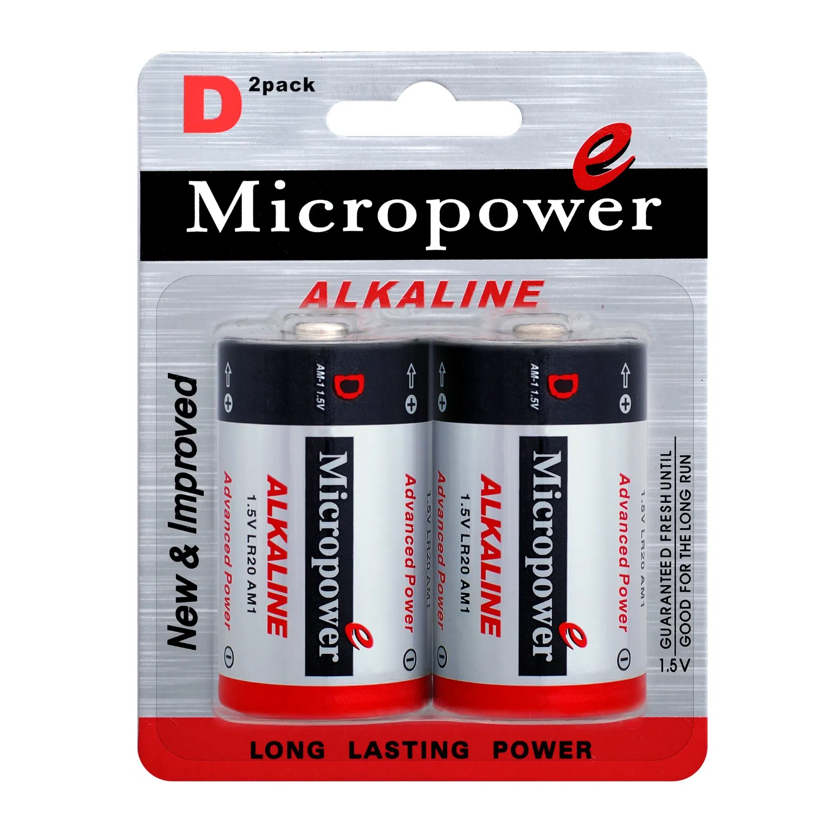 Батарейка алкалиновая D LR20 1.5V