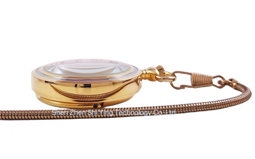 Best China Self Wind Mechanical Pocket Watch with Chain