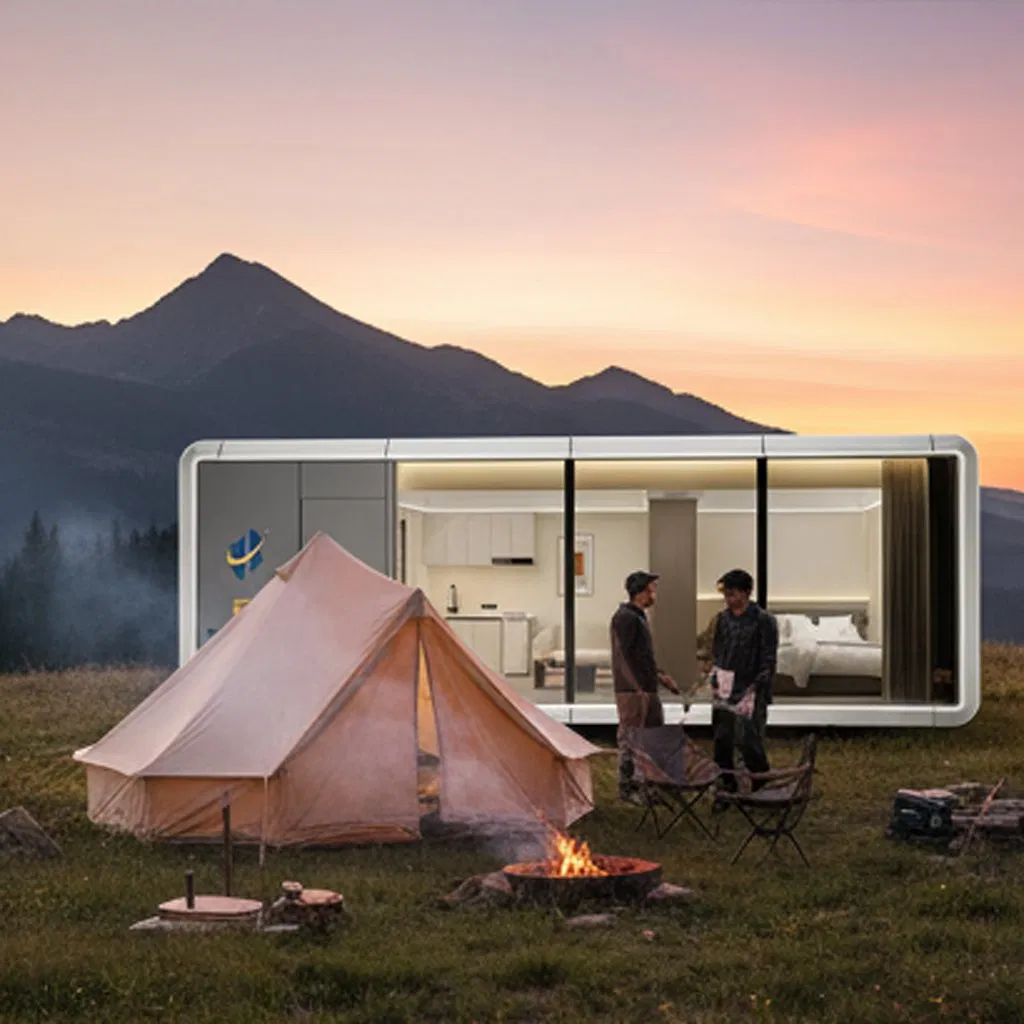 Portable Instant Cabin Capsule with Thermal Insulation for All Seasons