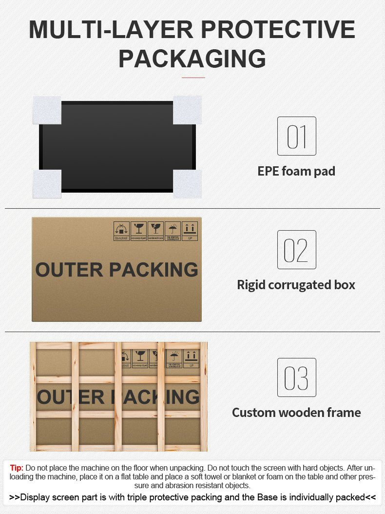 Интерактивный киоск 55 дюймов с сенсорным экраном 4K