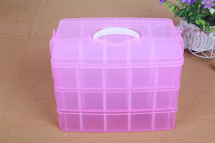 Пластиковый контейнер на 30 ячеек с перегородками