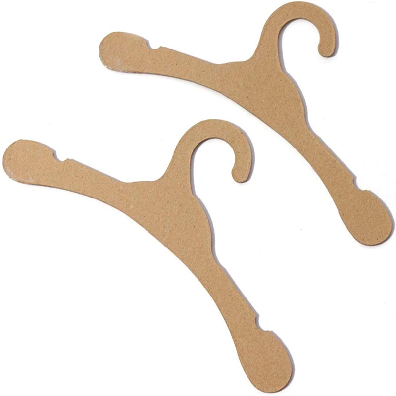 Eco-Recyclable Custom Logo Wholesale Price Children's Paper Clothes Hanger