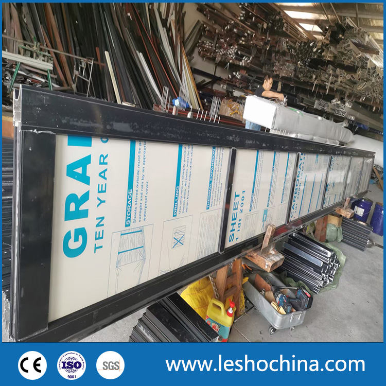 Master Well High Quality and Security Glass Garage Door