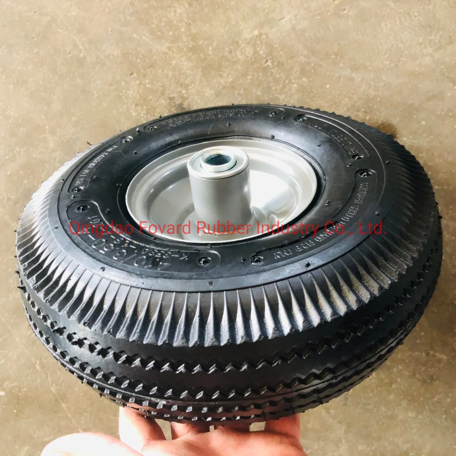 3.50-4 Good Quality Pneumatic Trolley Wheel
