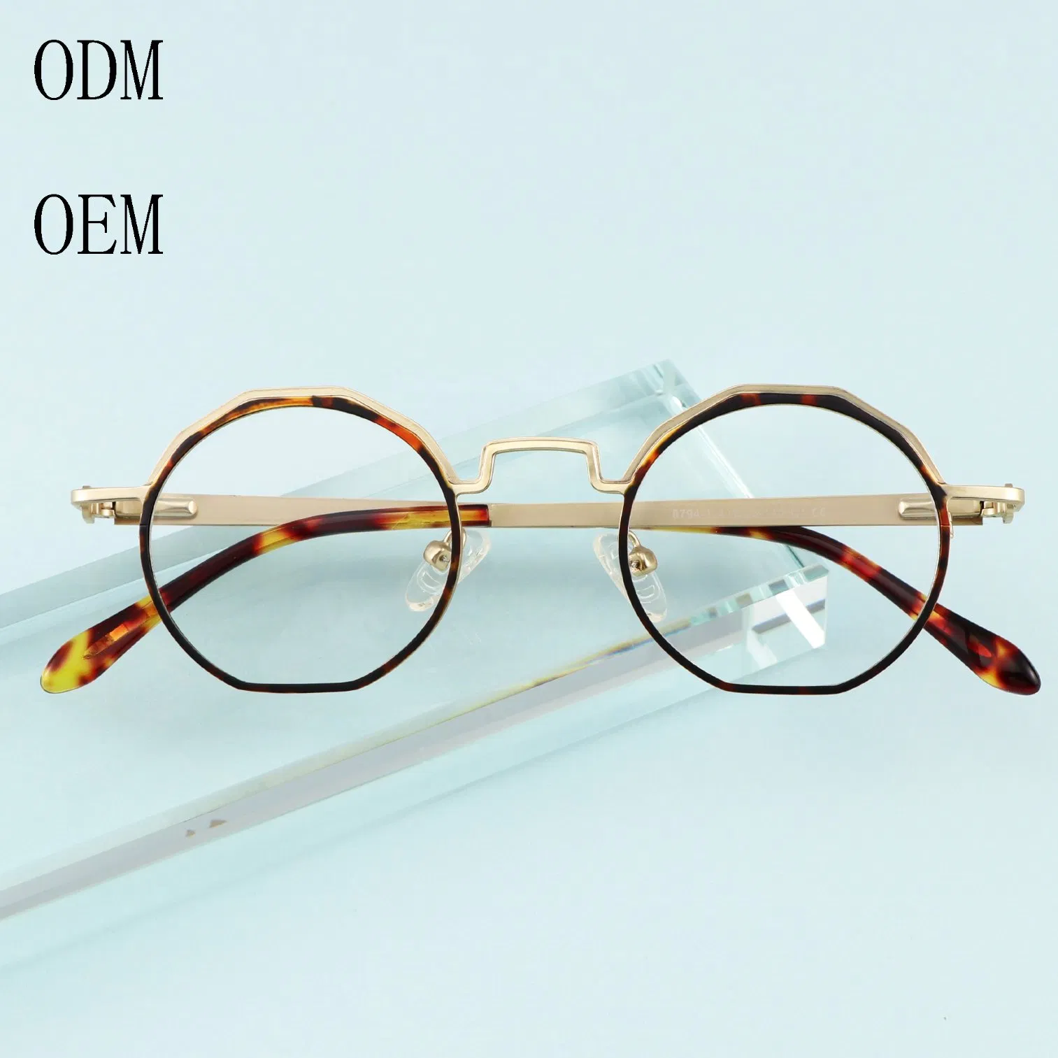 Factory Direct Eye Frame Optical Glasses Cute Vintage Stainless Full Frame Unisex Reading Optical Eyeglasses