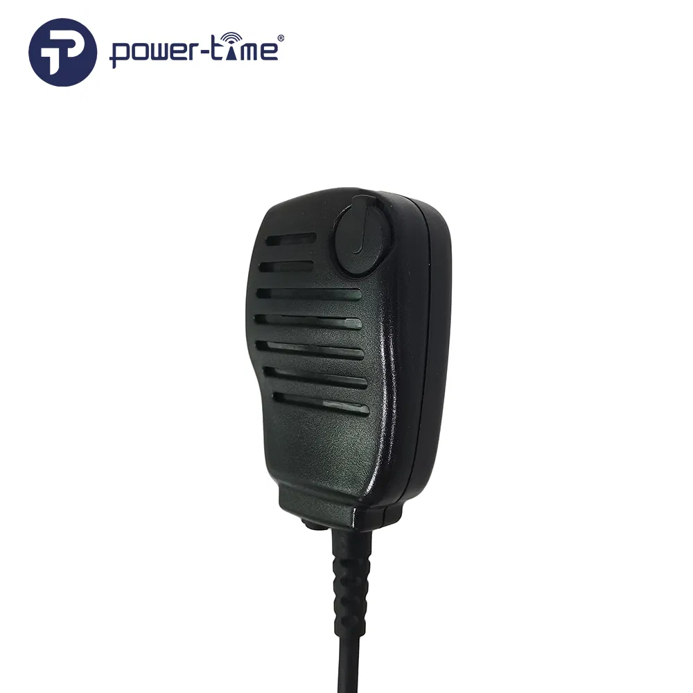 2 Pin Compact Handheld Speaker Microphone for P040 P1215 Radios