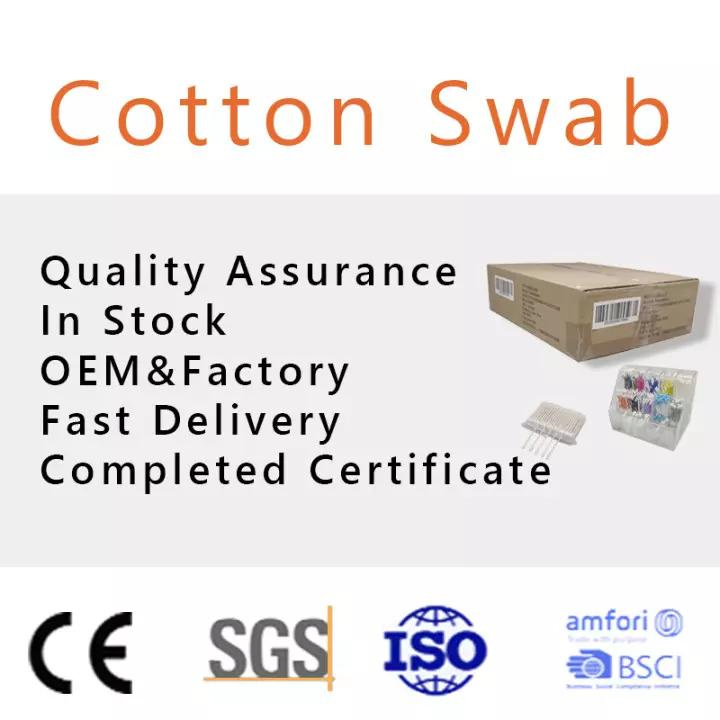 Individual Packing Paper Stick Biodegradable Cotton Swabs