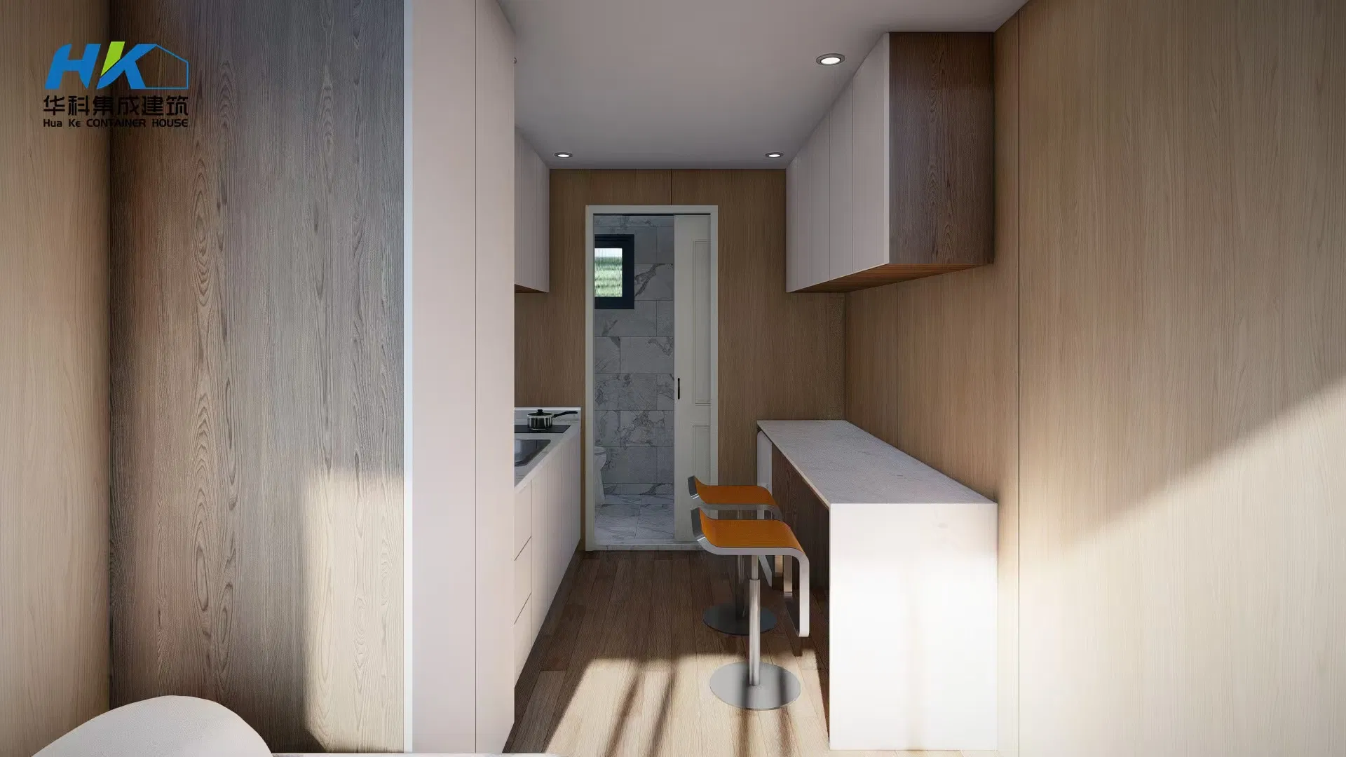 Portable 20FT Prefabricated Prebuilt Tiny Casa Modular Shipping Container Home Homes House