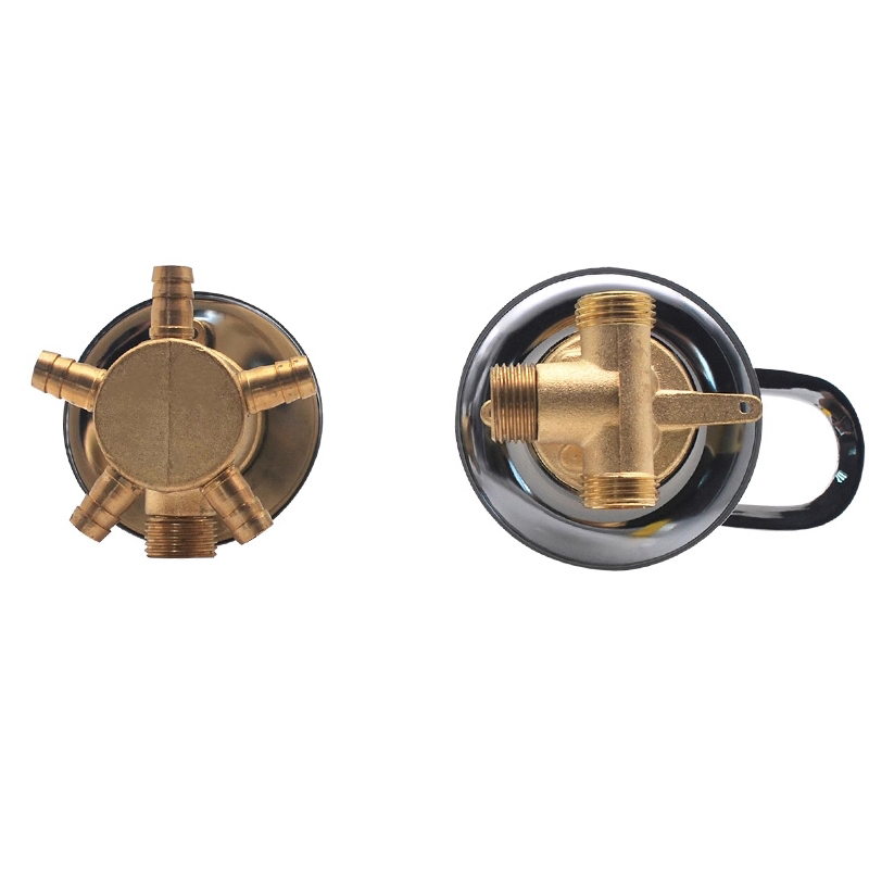 Смеситель для душа с терморегулятором и разделителем воды