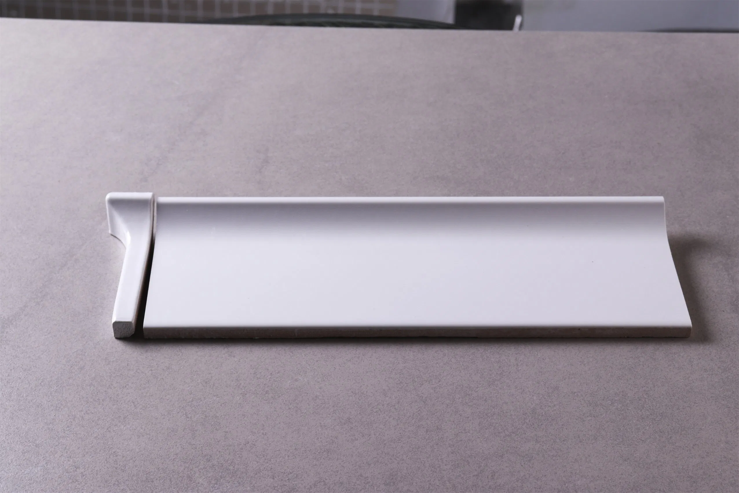 Jla 100X300 White Bathroom Inside Corner Brick, Tile & Accessories Cove Base Skirting Trim