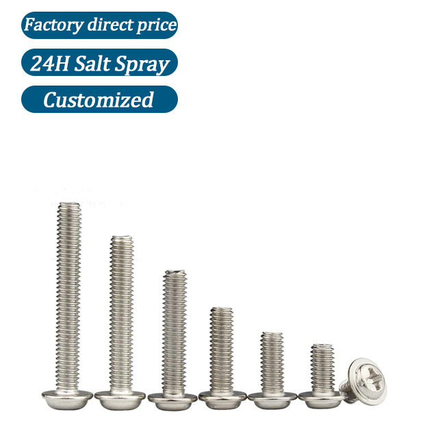 Hongsheng Manufacturer Wholesales Cross Head Tapping Screws Customized 304 Stainless Steel Board Metal Screws