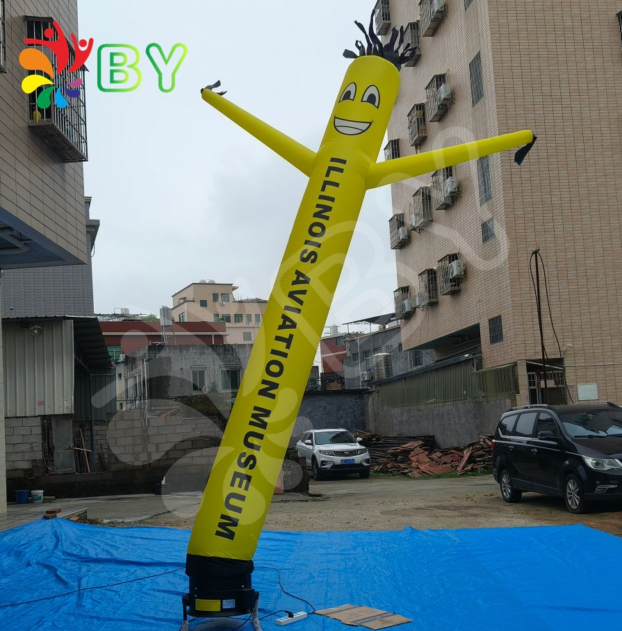 Giant 4.5mh Colorful Sky Air Dancer Inflatable Air Tube Waving Man with Blower