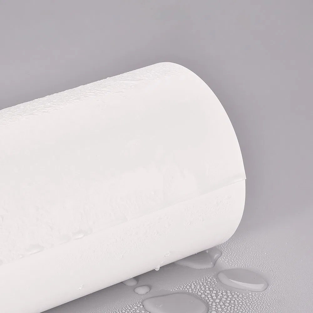 label roll Glossy White BOPP Sticker rollo jumbo self adhesive paper