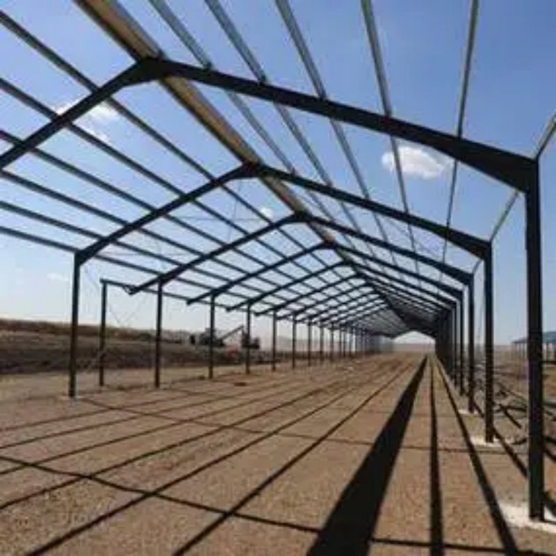 Economical Multi-Story Prefabricated Steel Structure for Commercial Warehouse