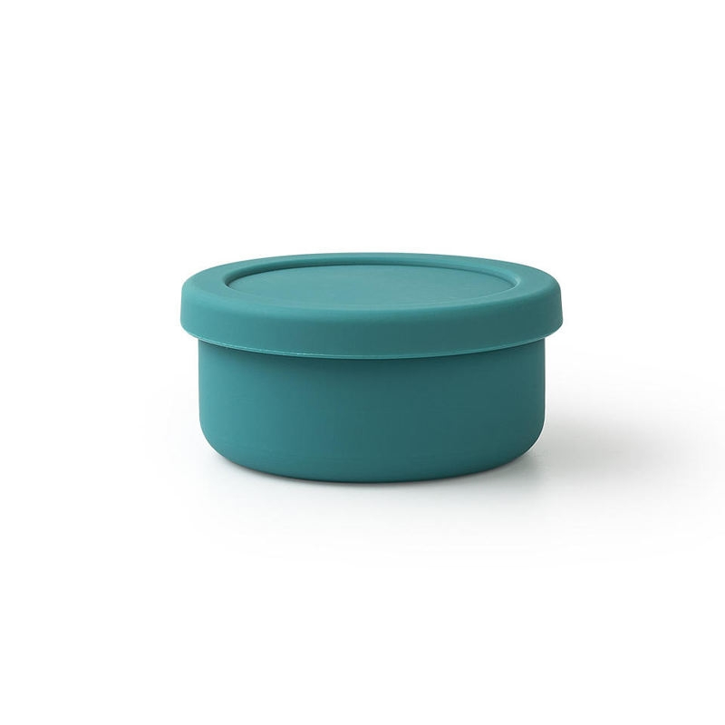 Innovative Collapsible Silicone Lunch Box for on-The-Go Meals