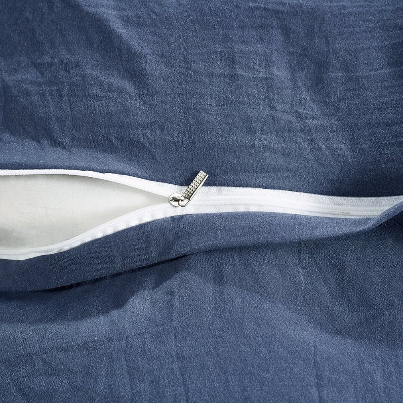 Luxury Design Washed Flouncing Polyester Duvet Cover