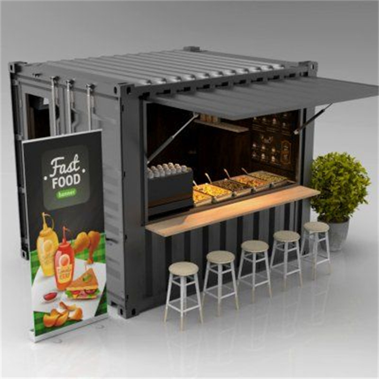 Yituo Prefab Garage Pod Homes Guard Kiosk, Booth Customized Container House for Sale
