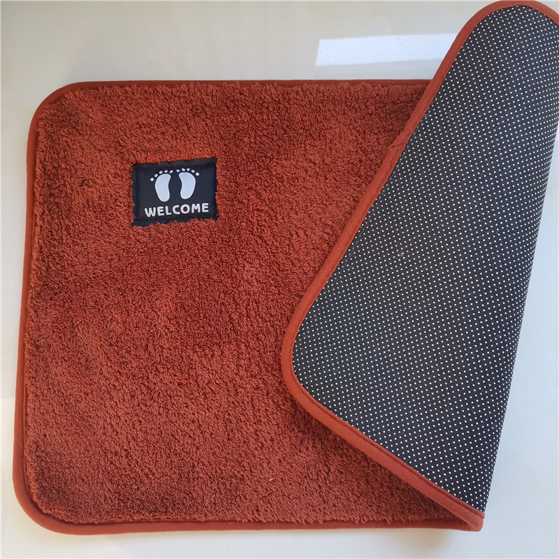 Microfiber Bath Rug Bathroom Rugs and Mats