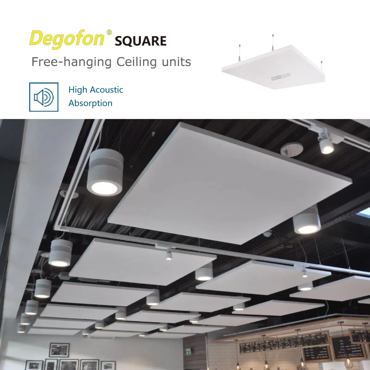 Hexagon Shape Suspended Fiberglass Ceiling Ceiling