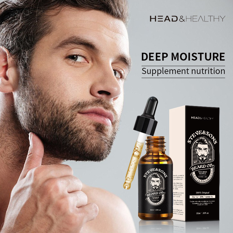 Best Hair Care Private Label Hair Essential Beard Care Growth Oil for Men