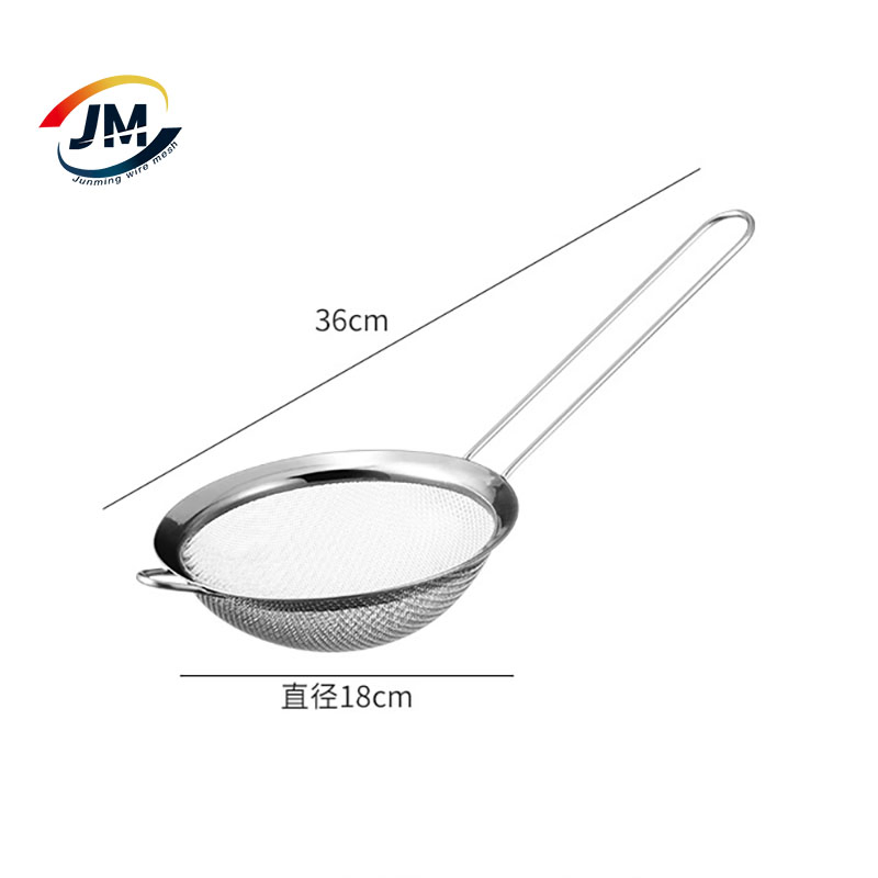 Factory Price Fine Mesh Strainer for Kitchen Metal Hand Sieve Strainer Food Strainer